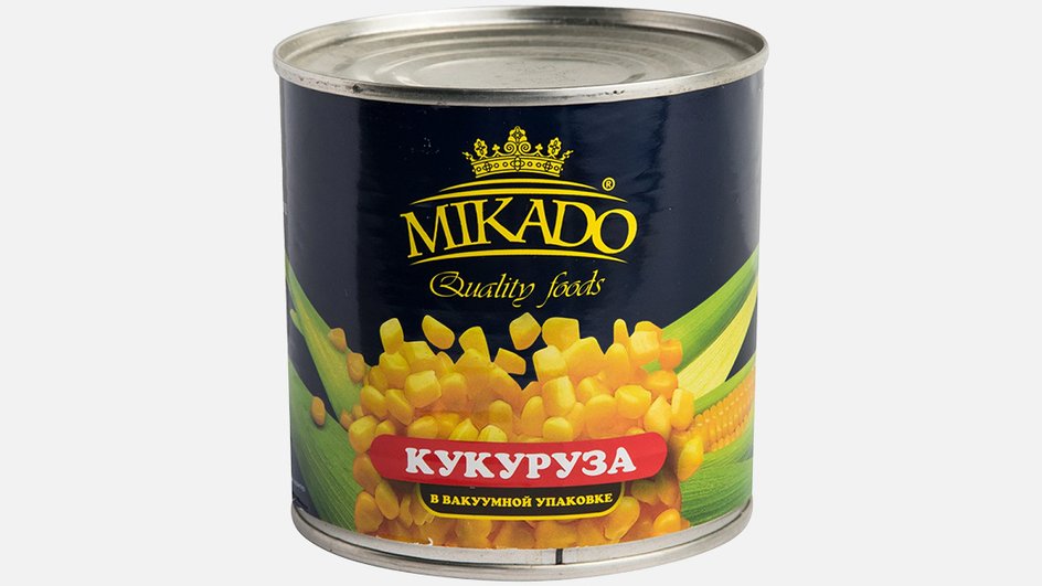 Кукуруза сладкая, в зернах, в вакуумной упаковке, стерилизованная Mikado Кукуруза сладкая, в зернах, в вакуумной упаковке, стерилизованная Mikado