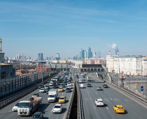 трасса машины Москва