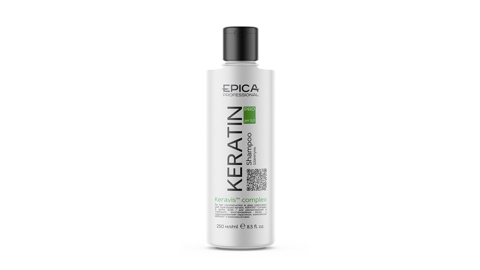 Шампунь EPICA PROFESSIONAL KERATIN PRO Shampoo. Шампунь EPICA PROFESSIONAL KERATIN PRO Shampoo.