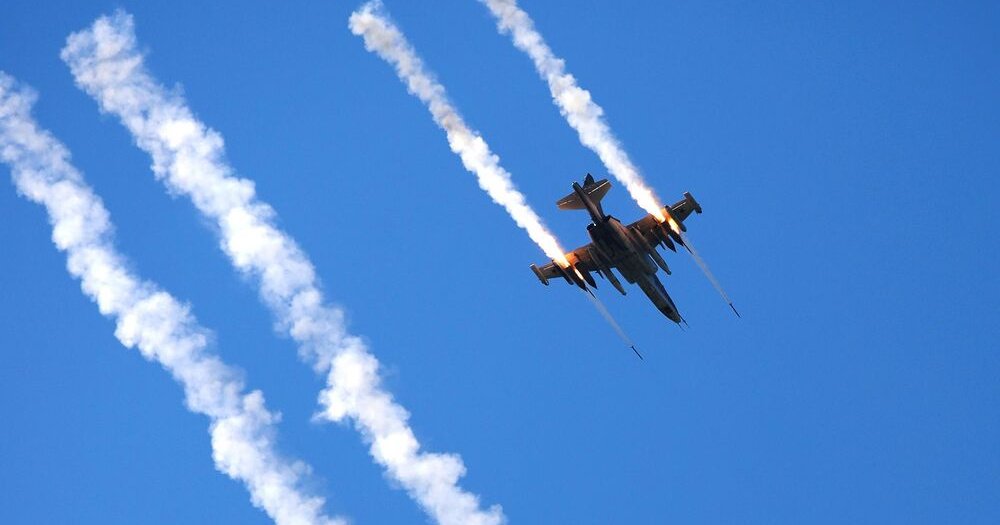Су-25 уничтожили замаскированные позиции ВСУ в зоне работы «Востока»