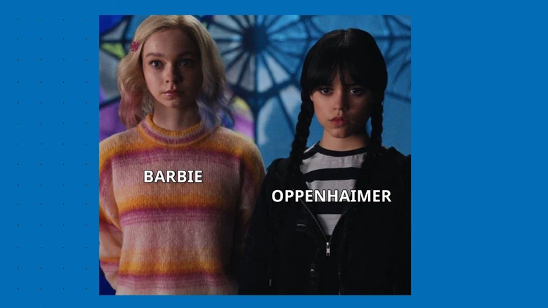 «Барби» vs «Оппенгеймер»