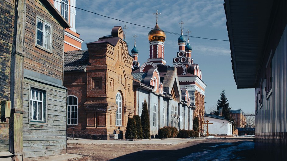 Посещение церкви в День ангела