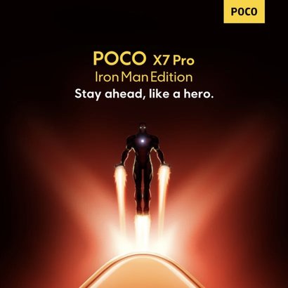 POCO X7 Pro Iron Man Edition