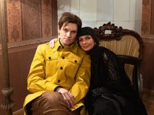 Андрей Максимов и Мария Смольникова на съемках сериала «Лиля»