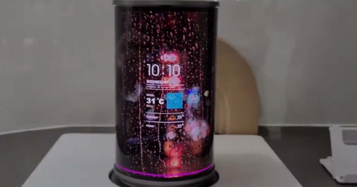 Samsung показала «умную» колонку со складным дисплеем