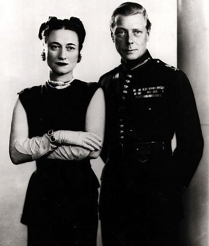 Эдуард VIII с женой Уоллис Симпсон