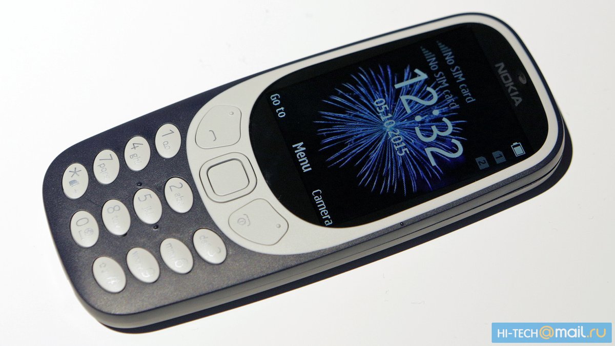 Новые телефоны Nokia 3310 раскупили за один день - Hi-Tech Mail.ru