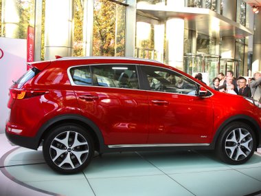 slide image for gallery: 17819 | Kia Sportage. Франкфурт 2015