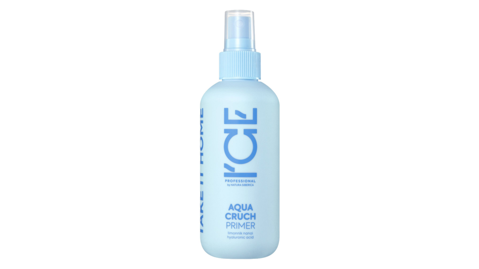 Спрей для волос фирмы ICE Professional by Natura Siberica серия Aqua Cruch Primer