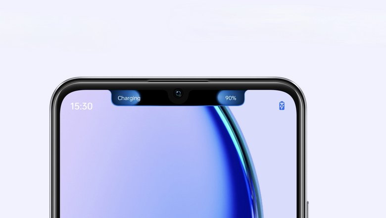 Капсульные уведомления Realme C53.