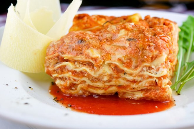Лазанья с мясом