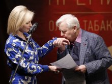Марина Зудина и Олег Табаков Марина Зудина и Олег Табаков