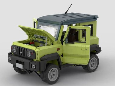 slide image for gallery: 28480 | Suzuki Jimny из Lego