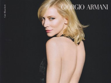 Кейт Бланшетт в рекламе духов Si от Giorgio Armani Кейт Бланшетт в рекламе духов Si от Giorgio Armani