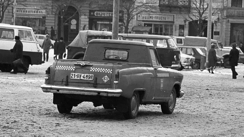Румынское грузовое такси. В первой жизни — универсал «Волга» ГАЗ-22.