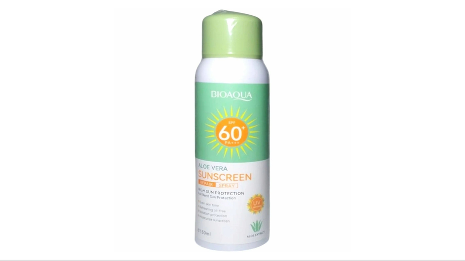 Солнцезащитный спрей для лица фирмы BIOAQUA серия Sunscreen SPF 60 Солнцезащитный спрей для лица фирмы BIOAQUA серия Sunscreen SPF 60