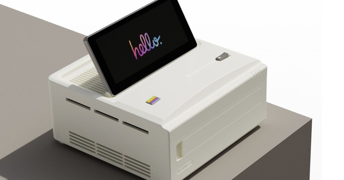 Анонсирован мини-ПК Ayaneo в стиле Macintosh с откидным дисплеем