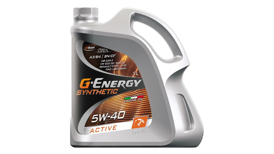 Масло G-Energy SYNTHETIC ACTIVE 5W-40 Масло G-Energy SYNTHETIC ACTIVE 5W-40
