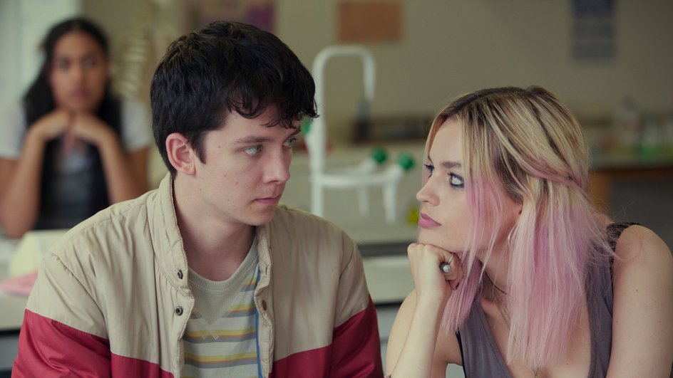 Кадр из сериала «Sex education» Кадр из сериала «Sex education»