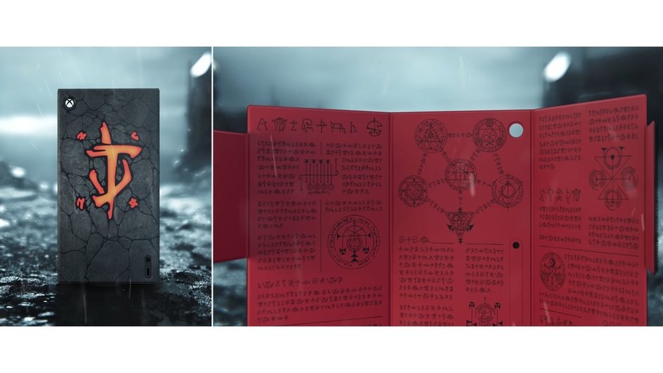 аксессуар по мотивам Doom: The Dark Ages аксессуар по мотивам Doom: The Dark Ages