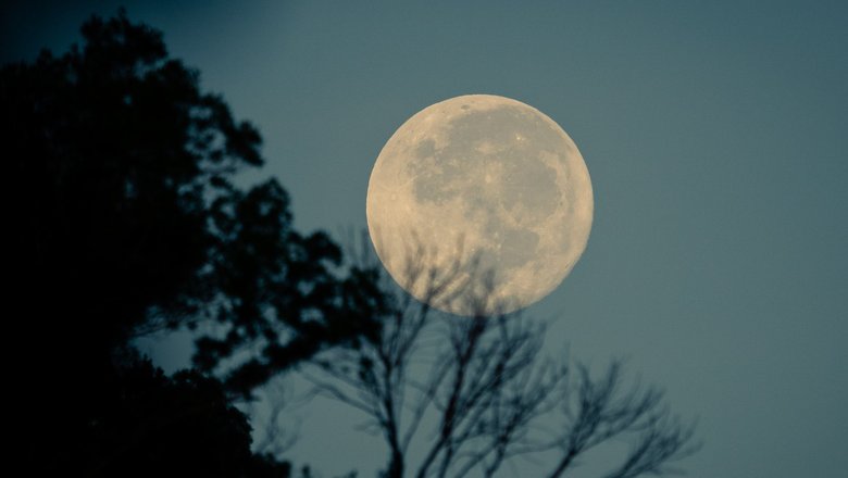 Луна то приближается к Земле, то отдаляется.