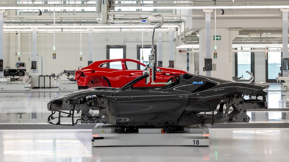 Новый завод Ferrari