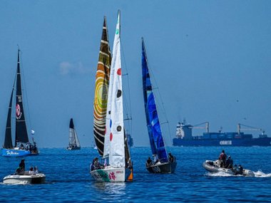 Парад парусов на ВЭФ-2024 Парад парусов на ВЭФ-2024
