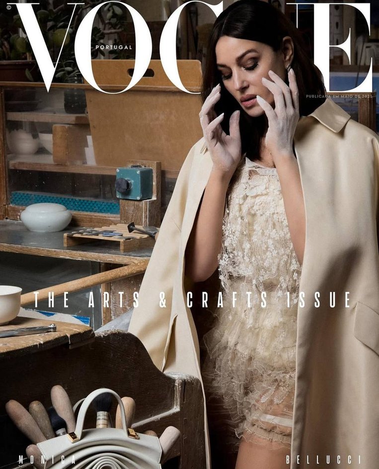 Моника Беллуччи на обложке Vogue / фото: соцсети Моника Беллуччи на обложке Vogue / фото: соцсети