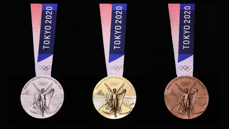 Медали Олимпийских игр 2020. Фото: The Verge