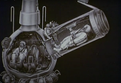 Космический корабль «Восход-2». Фото: скриншот из видео с Youtube-канала «Роскосмос»