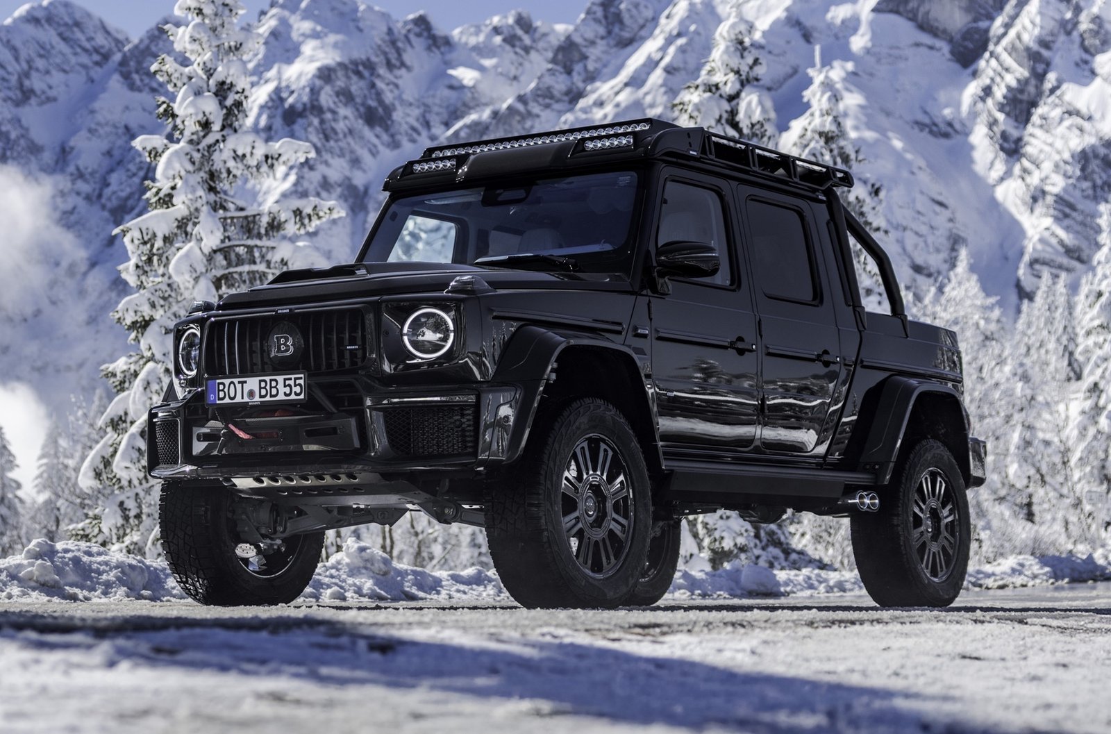 Mercedes-AMG G 63 превратили в пикап с портальными мостами Mercedes-AMG G 63 превратили в пикап с портальными мостами