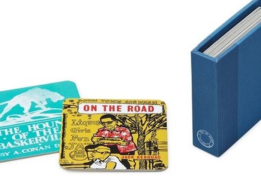 Slide image for gallery: 3619 | Комментарий «Леди Mail.Ru»: Literary coasters – подставки под горячее в виде обложек известных книг