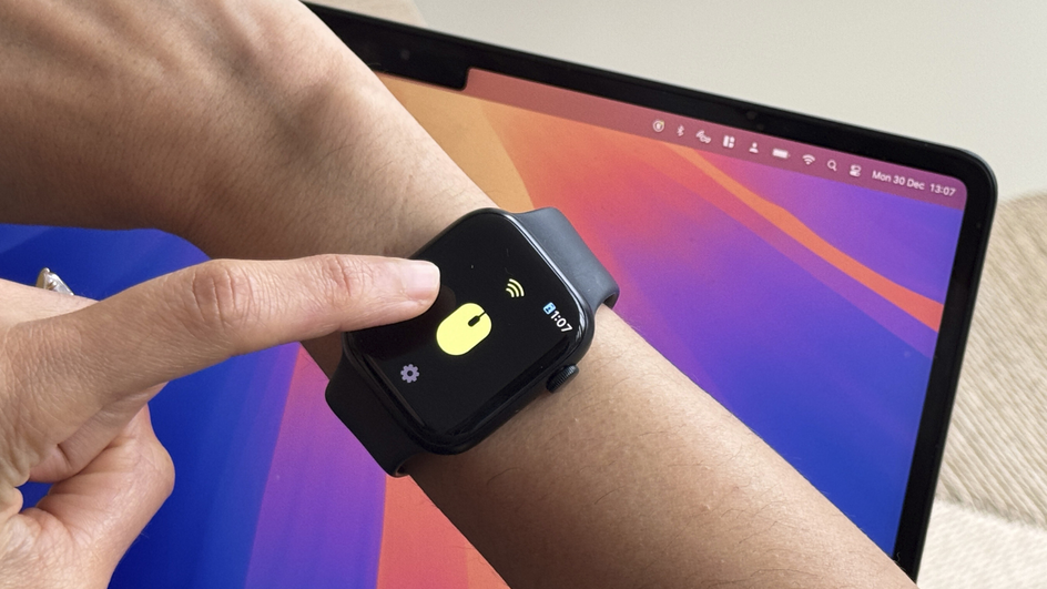 интерфейс WowMouse на Apple Watch