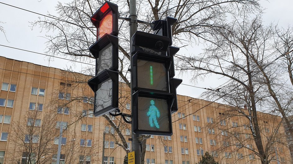 Новые светофоры в Москве