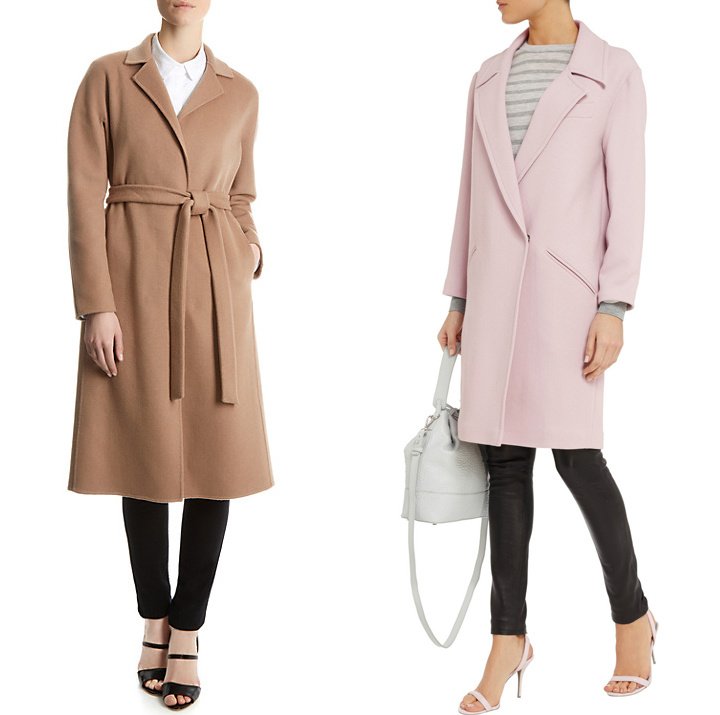 Классическое пальто — основа гардероба женщин после 40. Выбирайте модели прямого кроя либо пальто-халаты — цвет их может быть практически любым, кроме кричащих маркерных тонов