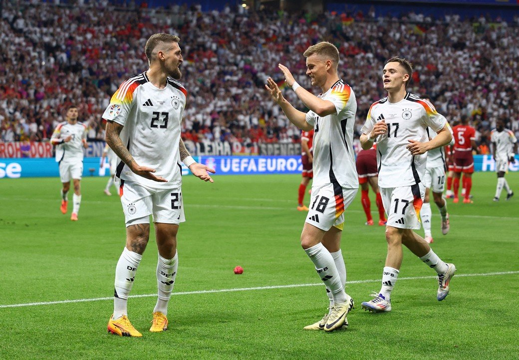 Германия и Дания объявили составы на матч плей-офф Евро-2024
