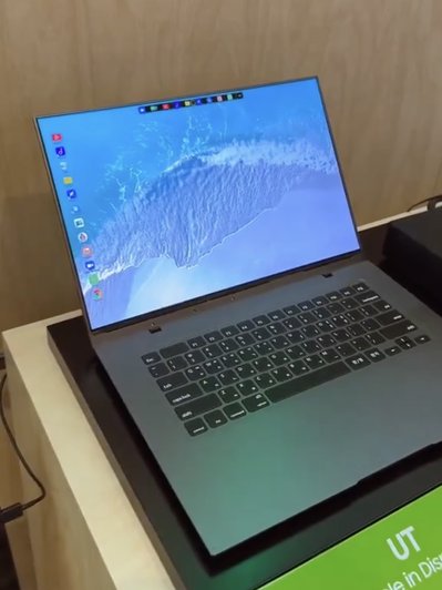 Dynamic Island Samsung ноутбук
