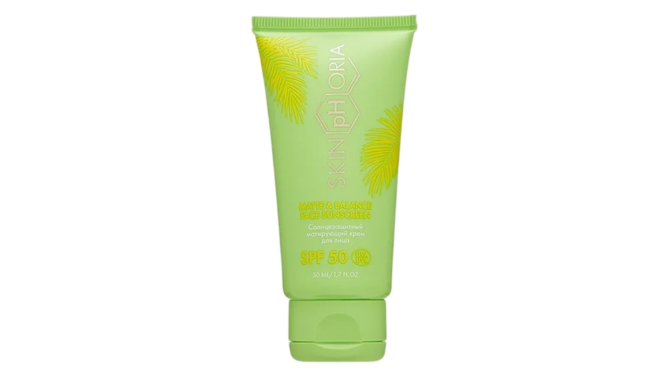 Солнцезащитный крем для лица фирмы Skinphoria серия SPF 50 Matte & Balance Face Sunscreen Солнцезащитный крем для лица фирмы Skinphoria серия SPF 50 Matte & Balance Face Sunscreen