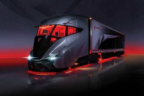 Kenworth Super Truck 2 — это экологичный полуприцеп будущего