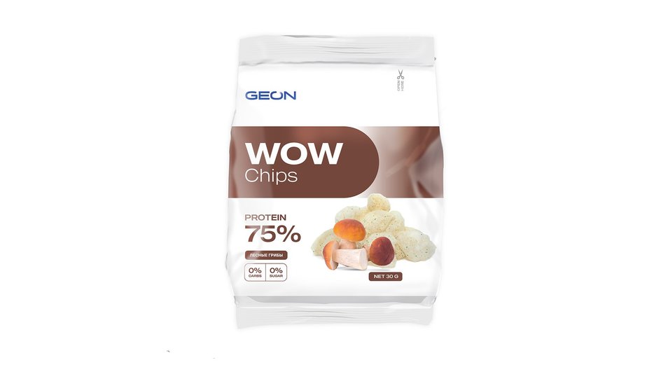 Протеиновые чипсы фирмы GEON серии WOW CHIPS Протеиновые чипсы фирмы GEON серии WOW CHIPS