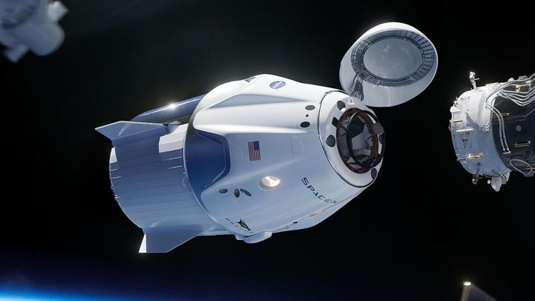 Так могла бы выглядеть стыковка Crew Dragon с МКС. Фото: NewsIT