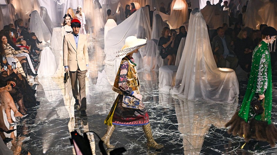 Показ Valentino Показ Valentino