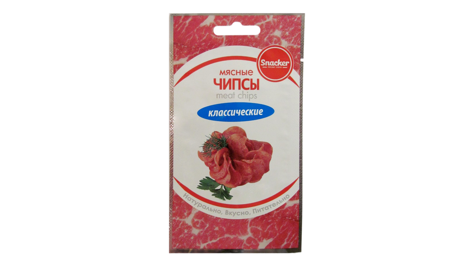 Мясные чипсы (Джерки) фирмы Snacker серия классические Мясные чипсы (Джерки) фирмы Snacker серия классические