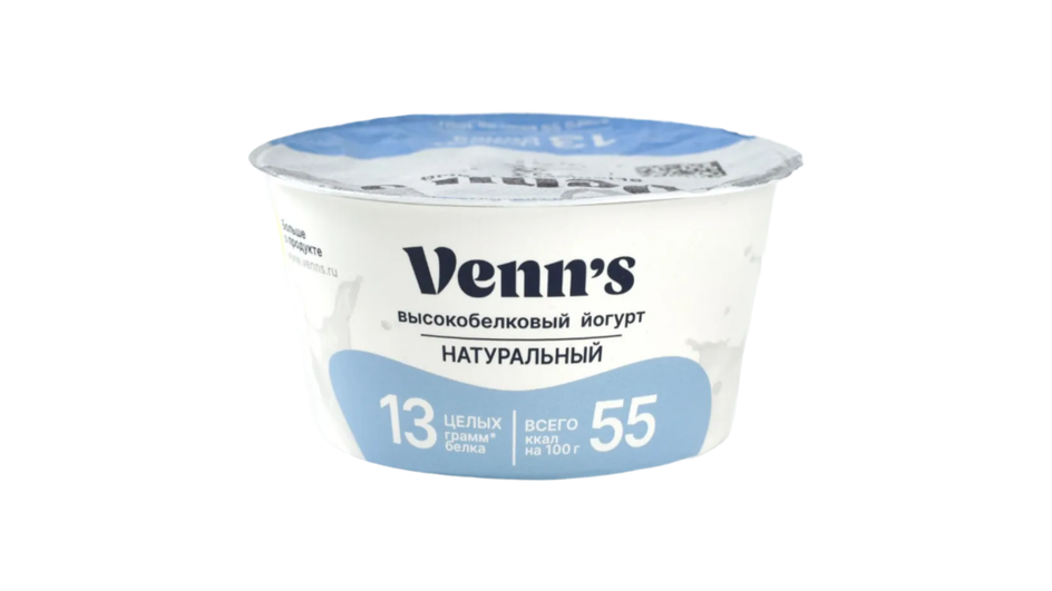 Йогурт греческий фирмы Venn’s серия обезжиренный 0,1% Йогурт греческий фирмы Venn’s серия обезжиренный 0,1%