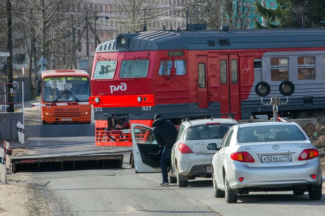 железнодорожный переезд