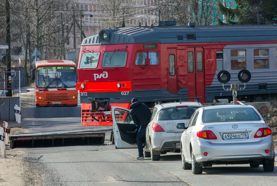 железнодорожный переезд