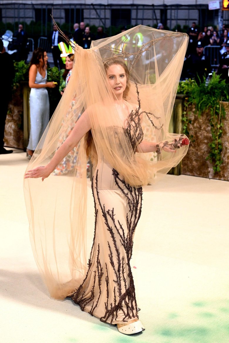 Лана Дель Рей в Alexander McQueen Лана Дель Рей в Alexander McQueen