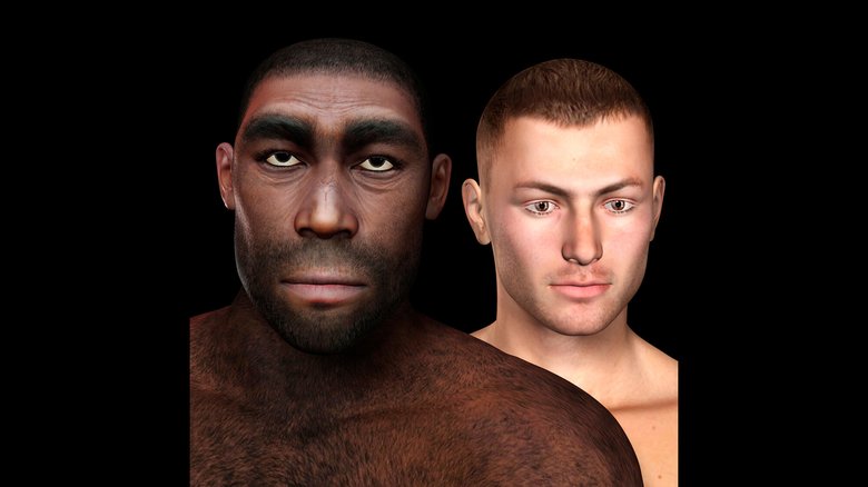 Homo erectus vs Homo sapiens sapiens. Изображение: 3quarks / Depositphotos