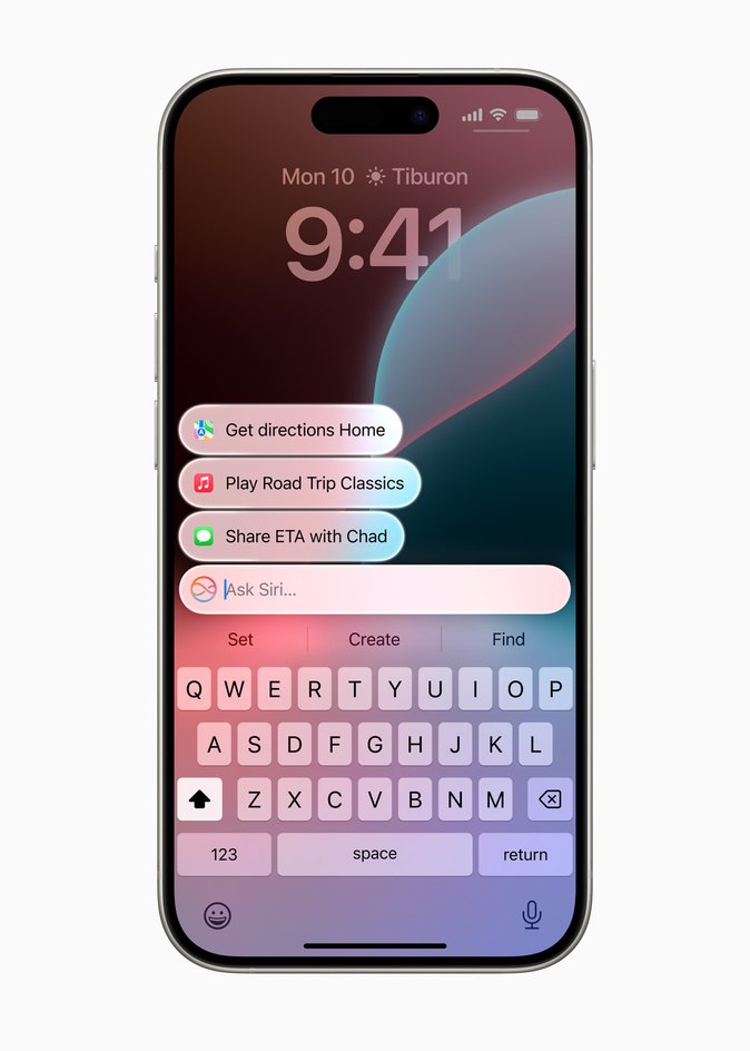 Скриншот работы Siri Скриншот работы Siri