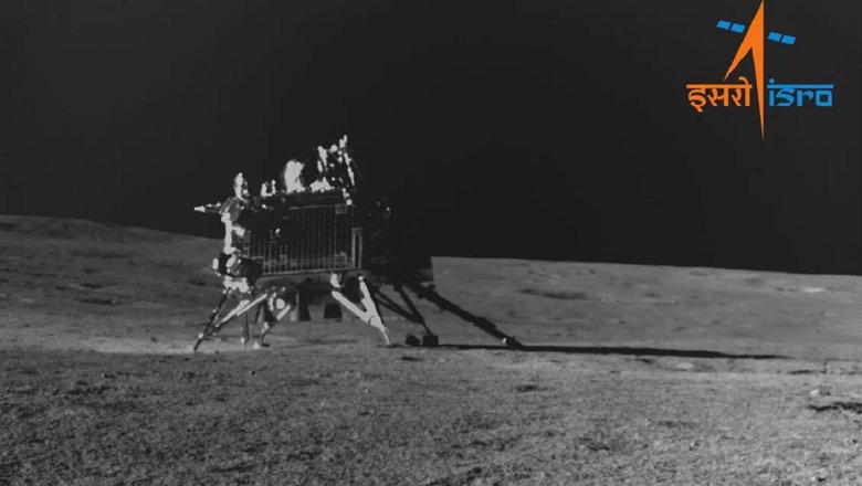 «Викрам» на Луне. Фото: ISRO